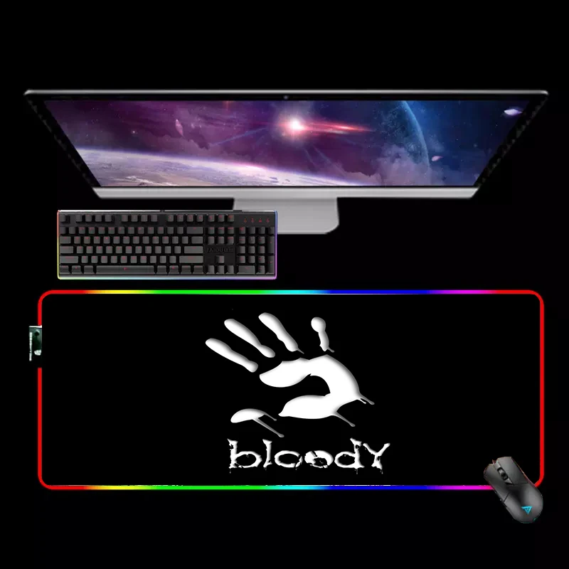 Gamer Keyboard Gaming Accessories Computer Desk Mat Bloody Mouse Pad Xxxl Backlit Mat Rgb Mousepad Xxl Led Mause Pad Large Pad
Gamer Keyboard Gaming Accessories Computer Desk Mat Bloody Mouse Pad Xxxl Backlit Mat Rgb Mousepad Xxl Led Mause Pad Large Pad