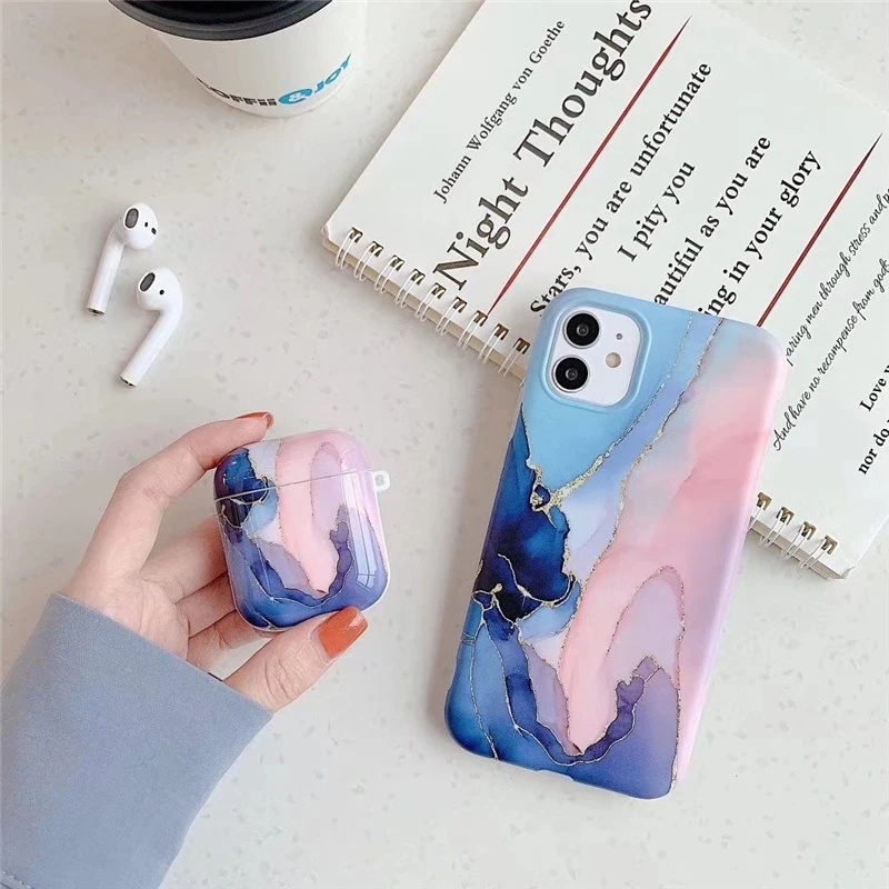 Luxury agate marble Case For iphone 11 11Pro 12 12Pro Max X XR XS 7 8Plus for Apple airpods 1 2 case soft silicone case cover
Luxury agate marble Case For iphone 11 11Pro 12 12Pro Max X XR XS 7 8Plus for Apple airpods 1 2 case soft silicone case cover