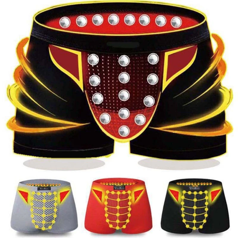 Men's Physiological Underwear Men Enlargement Underpants Health Boxer Shorts Tourmaline Prostate Magnetic Therapy
Men's Physiological Underwear Men Enlargement Underpants Health Boxer Shorts Tourmaline Prostate Magnetic Therapy