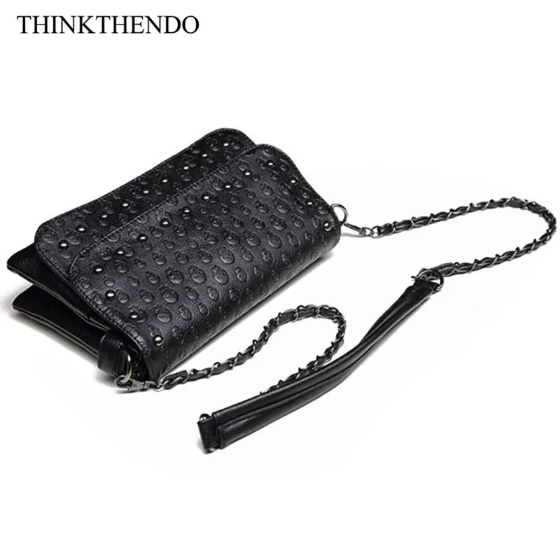Fashion Women Skull Crossbody Vintage Handbag Small Messenger Shoulder Bag Clutch Purse
Fashion Women Skull Crossbody Vintage Handbag Small Messenger Shoulder Bag Clutch Purse
