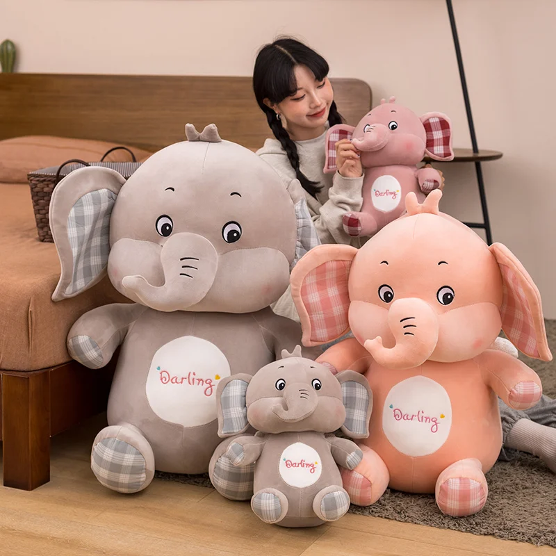 40-65CM Height Large Plush Elephant Dolls Toy Kids Sleeping Back Cushion Cute Stuffed Elephant Baby Accompany Doll Xmas Gifts
40-65CM Height Large Plush Elephant Dolls Toy Kids Sleeping Back Cushion Cute Stuffed Elephant Baby Accompany Doll Xmas Gifts