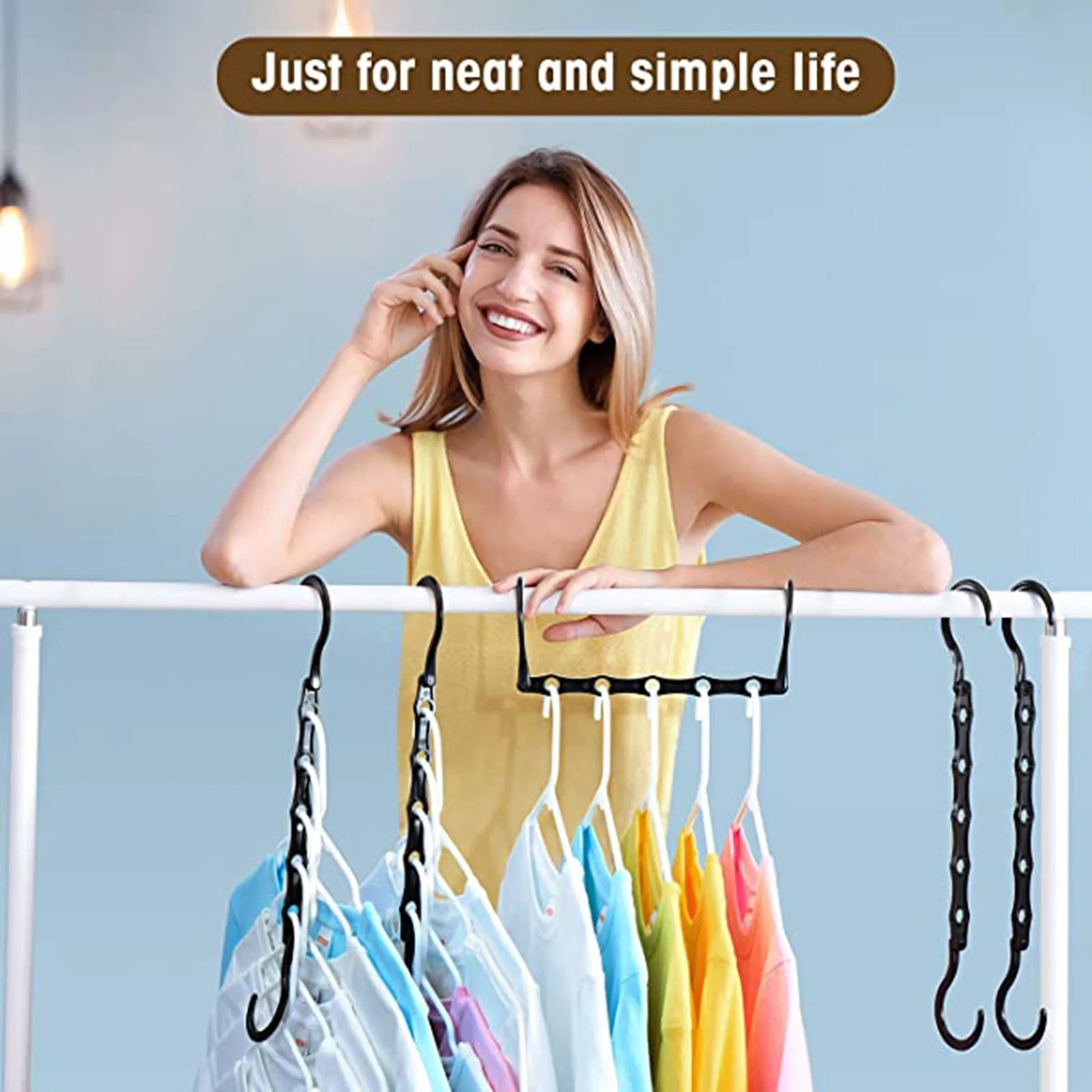 #55Multifunction 3d Space Saving Hanger Magic Clothes Hanger With Hook Storage Hangers Home Closet Organizer Tools Drop Shipping
#55Multifunction 3d Space Saving Hanger Magic Clothes Hanger With Hook Storage Hangers Home Closet Organizer Tools Drop Shipping