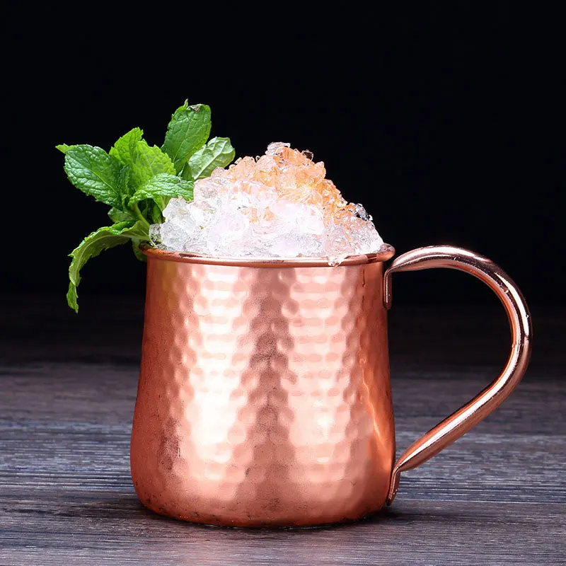 520ml Premiun Stainless Steel Moscow Mule Mugs Hammered Copper Plated Tumbler With Sturdy Hanlde For Milk Beer Cocktail
520ml Premiun Stainless Steel Moscow Mule Mugs Hammered Copper Plated Tumbler With Sturdy Hanlde For Milk Beer Cocktail