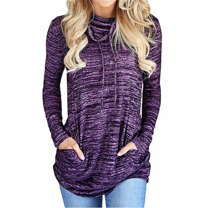 Women's Clothing Acrylic Elastic Spring and Autumn Thin Hoodless Sweater Loose Sportswear Pile Collar Leisure Shopping 
Women's Clothing Acrylic Elastic Spring and Autumn Thin Hoodless Sweater Loose Sportswear Pile Collar Leisure Shopping