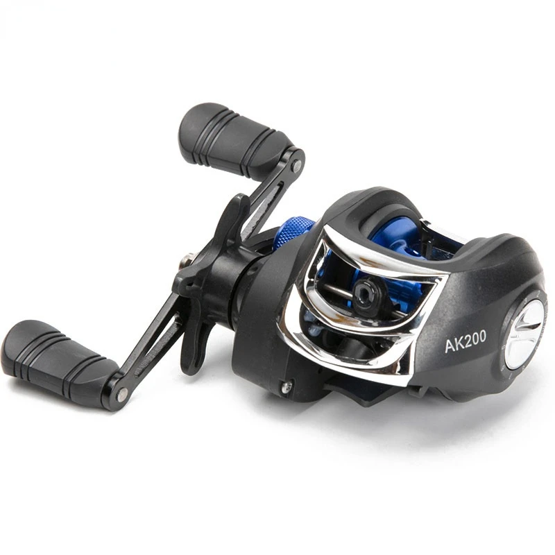 New AK200 7.2:1 High Speed Fishing Reel Left Right Hand Baitcasting Reel Brake System 8kg Drag Wheel
New AK200 7.2:1 High Speed Fishing Reel Left Right Hand Baitcasting Reel Brake System 8kg Drag Wheel
