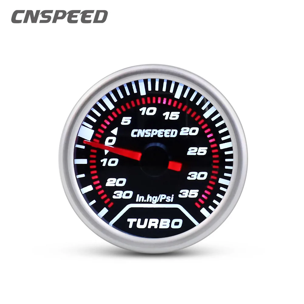 Бесплатная доставка автоматический турбонаддув CNSPEED 12 В 2 &quot52 мм датчик-30 дюймов