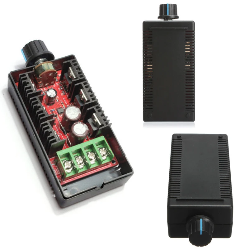 1pc DC 12/24/36/50V 40A 2000W Electronic Speeder PWM Motor Speed Governor Controller Speed Regulator Electrical Equipment Tools
1pc DC 12/24/36/50V 40A 2000W Electronic Speeder PWM Motor Speed Governor Controller Speed Regulator Electrical Equipment Tools