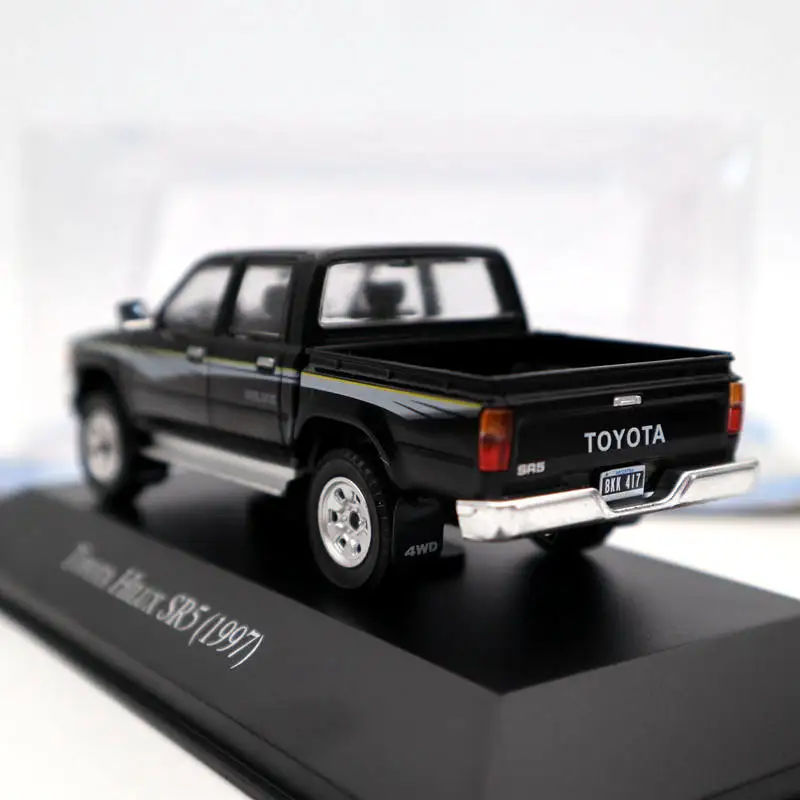 1:43 IXO для T ~ ota Hilux SR5 1997 коллекция черных литых моделей захвата коллекционные