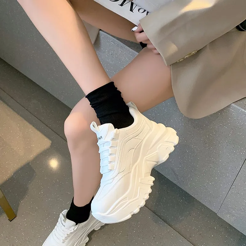 Sneakers Women Shoes 2021 Fashion Thick Sole White Casual Ladies Vulcanized Shoes Sport Platform Sneakers Woman Zapatillas Mujer
Sneakers Women Shoes 2021 Fashion Thick Sole White Casual Ladies Vulcanized Shoes Sport Platform Sneakers Woman Zapatillas Mujer