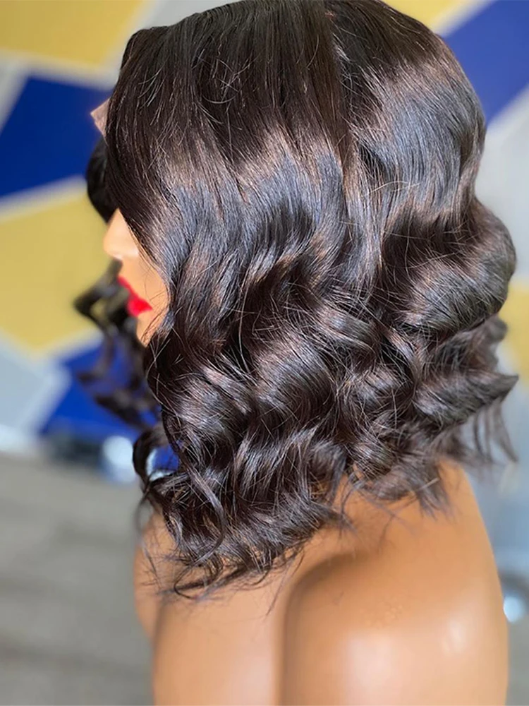 Short Bob Lace Wig Natural Black Human Hair Wigs With Natural Hairline Glueless Lace Front Wigs For Women Daily Summer Wig
Short Bob Lace Wig Natural Black Human Hair Wigs With Natural Hairline Glueless Lace Front Wigs For Women Daily Summer Wig