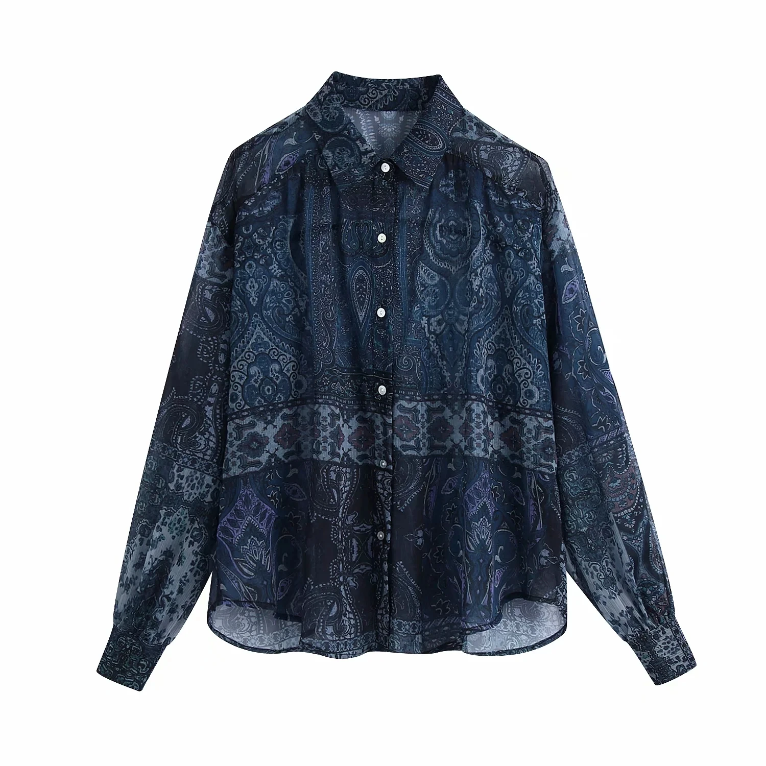 Xitimeao New Spring Autumn Women Retro Printing Simple Style Loose Long Sleeve Chiffon Shirt Casual Chic Tops
Xitimeao New Spring Autumn Women Retro Printing Simple Style Loose Long Sleeve Chiffon Shirt Casual Chic Tops