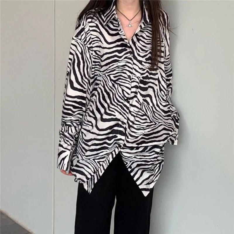 New Zebra Pattern Casual Printed Short Sleeve Shirts Men Street 2021 Hawaii Beach Oversize Women Harujuku Shirts Tops
New Zebra Pattern Casual Printed Short Sleeve Shirts Men Street 2021 Hawaii Beach Oversize Women Harujuku Shirts Tops