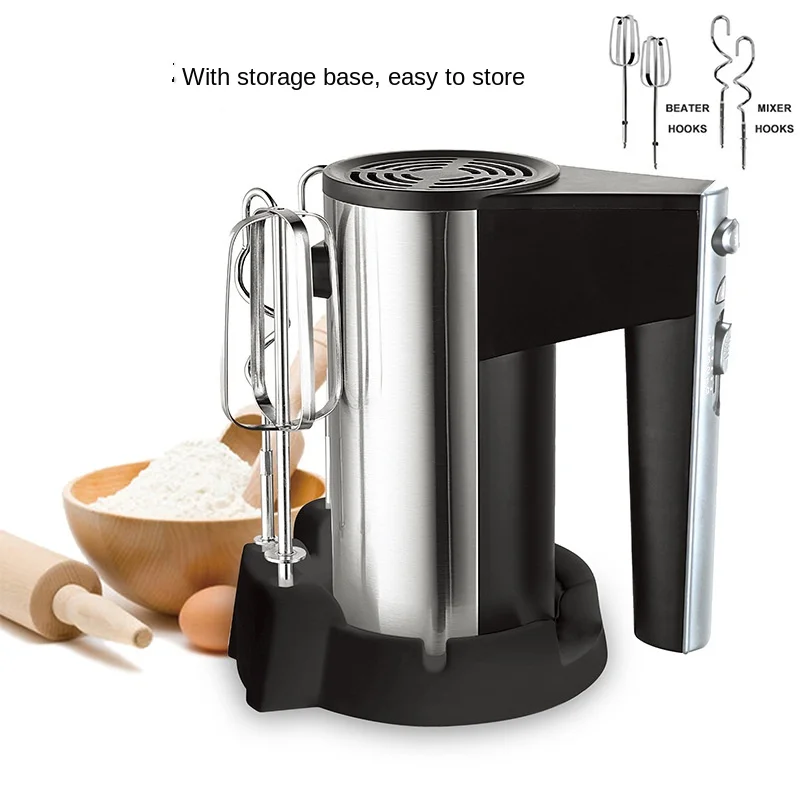 5 Speeds Electric Stainless Steel Food Mixers Blender Dough Blender Egg Beater Spiral Whisk Mixer For Kitchen Cooking Tool ZH710
5 Speeds Electric Stainless Steel Food Mixers Blender Dough Blender Egg Beater Spiral Whisk Mixer For Kitchen Cooking Tool ZH710