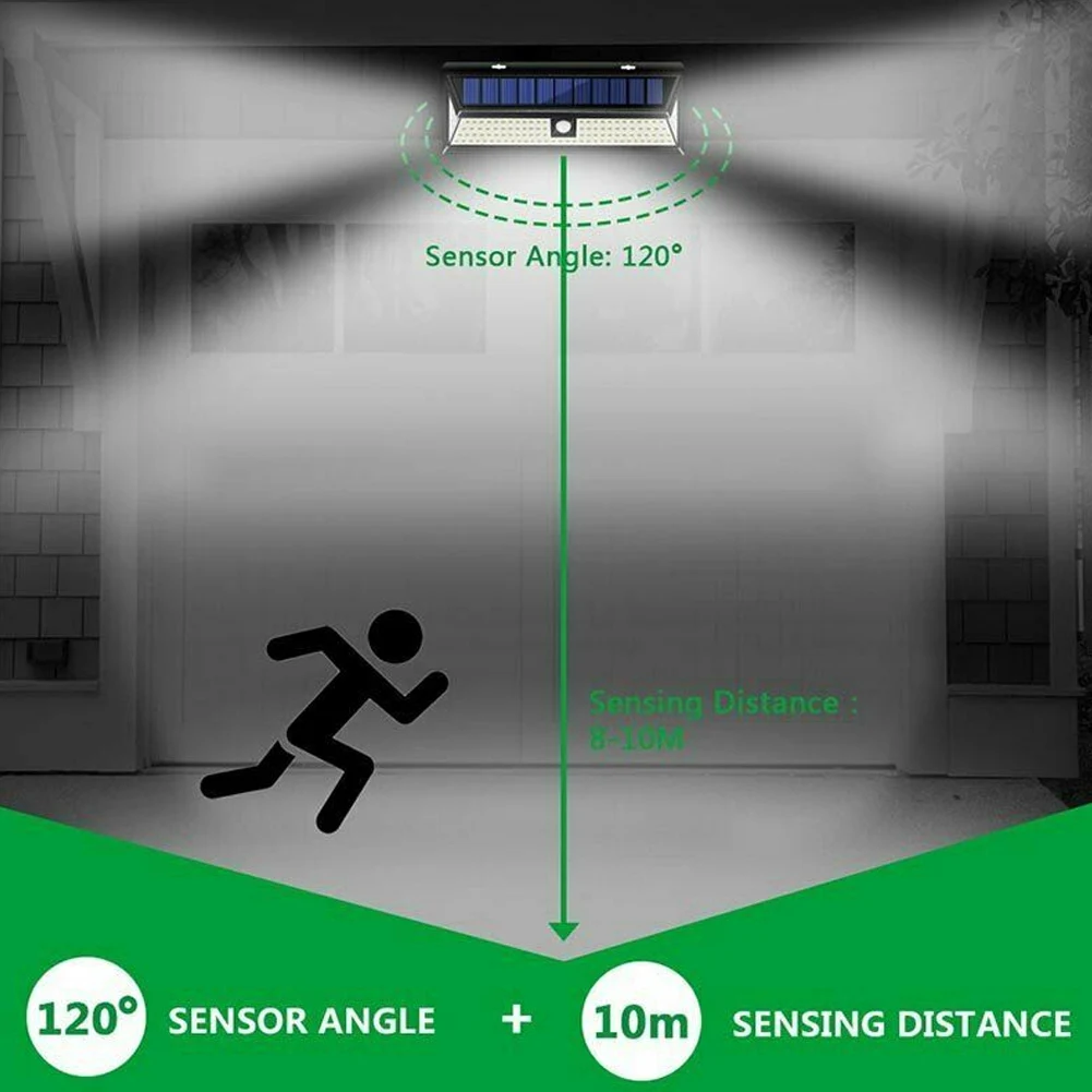 118 LEDs Solar Powered Wall Light Motion Sensor Security Lamp for Outdoor Garden HK3
118 LEDs Solar Powered Wall Light Motion Sensor Security Lamp for Outdoor Garden HK3