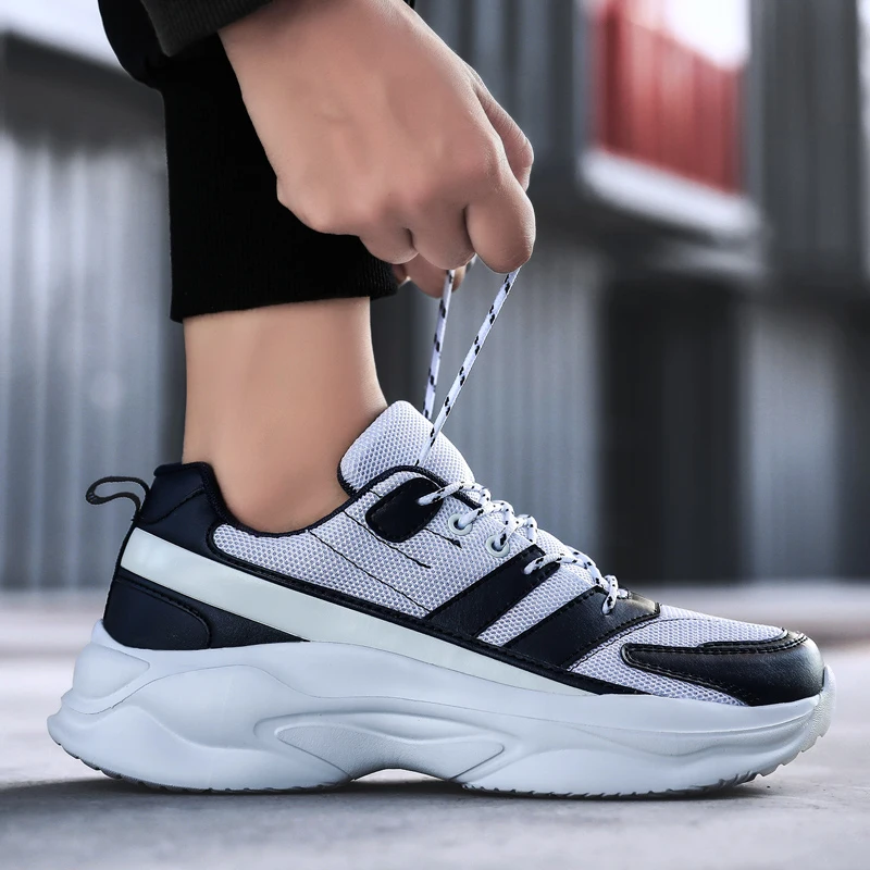 Spring Men's Casual Shoes Breatahble Mesh Daddy Shoes Large Size 39-46 Men Sneakers Lightweight Tenis Masculino Trend Men Shoes
Spring Men's Casual Shoes Breatahble Mesh Daddy Shoes Large Size 39-46 Men Sneakers Lightweight Tenis Masculino Trend Men Shoes
