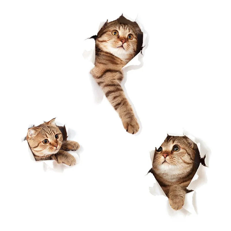 Cartoon Cat Wall Stickers 3D Living Room Bathroom Children's Room Creative Aesthetic Decoration Self Adhesive Wallpaper
Cartoon Cat Wall Stickers 3D Living Room Bathroom Children's Room Creative Aesthetic Decoration Self Adhesive Wallpaper
