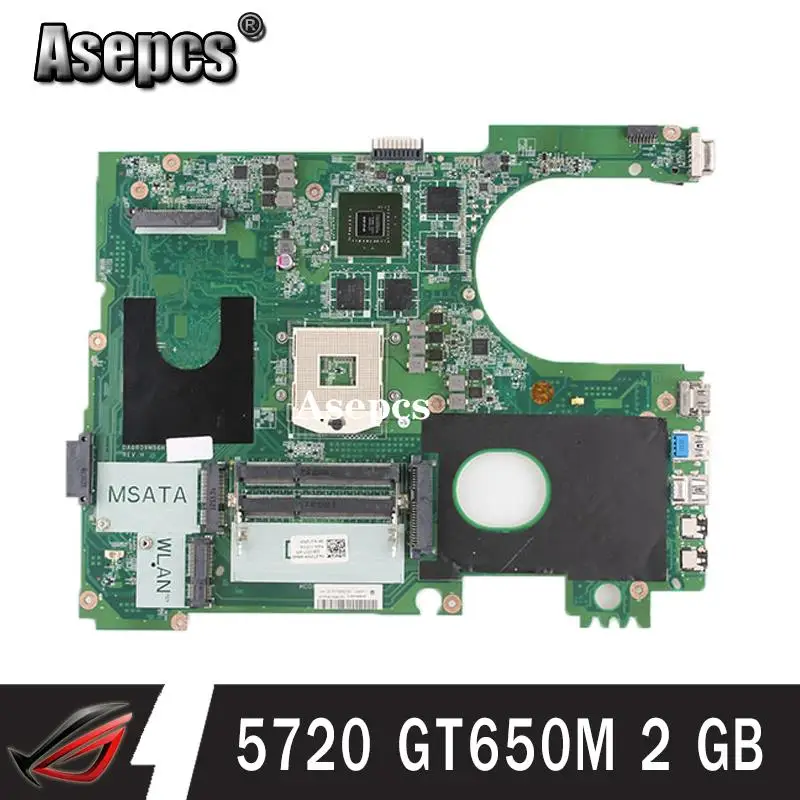 17R N7720 для For DELL 5720 7720 Материнская плата CN-072P0M 072P0M материнская DA0R09MB6H1 DA0R09MB6H3 2D GT650M 2 GB