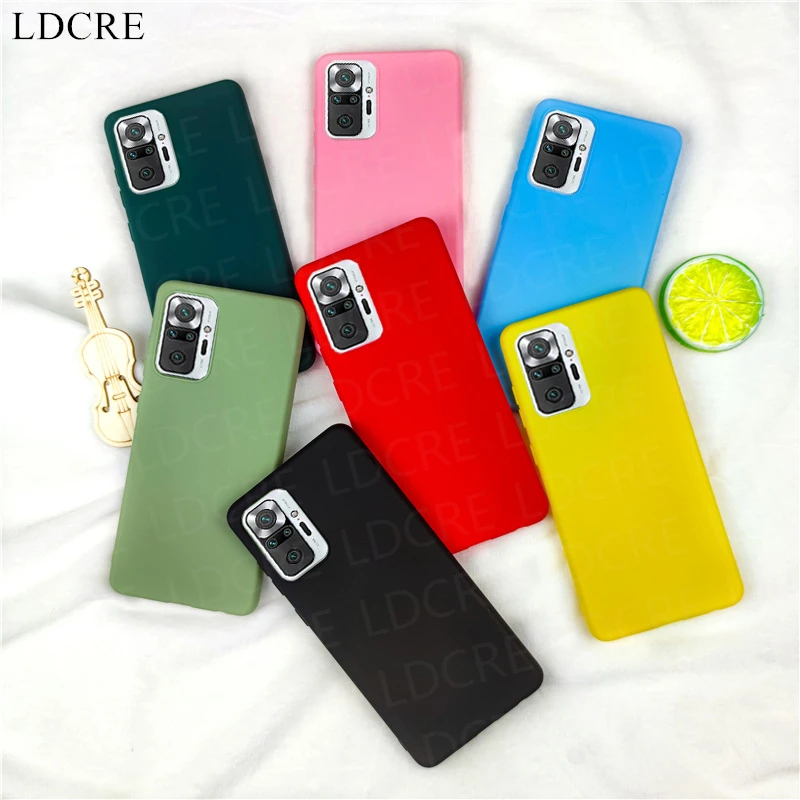 For Xiaomi Redmi Note 10 Case Silicone Candy Color Shell Soft TPU Protective Case For Redmi Note 10 Pro Cover Redmi Note 10 5G
For Xiaomi Redmi Note 10 Case Silicone Candy Color Shell Soft TPU Protective Case For Redmi Note 10 Pro Cover Redmi Note 10 5G