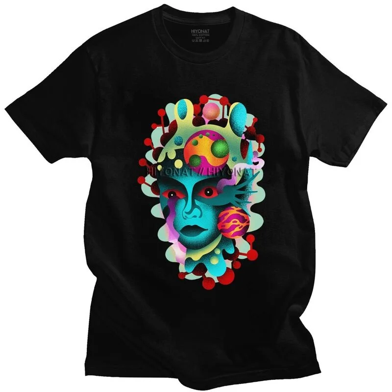 Fashion Fantastic Planet T Shirts for Men 100% Cotton Tees Graphic Alien Tshirt Short Sleeve Novelty Streetwear T-shirt Clothing
Fashion Fantastic Planet T Shirts for Men 100% Cotton Tees Graphic Alien Tshirt Short Sleeve Novelty Streetwear T-shirt Clothing