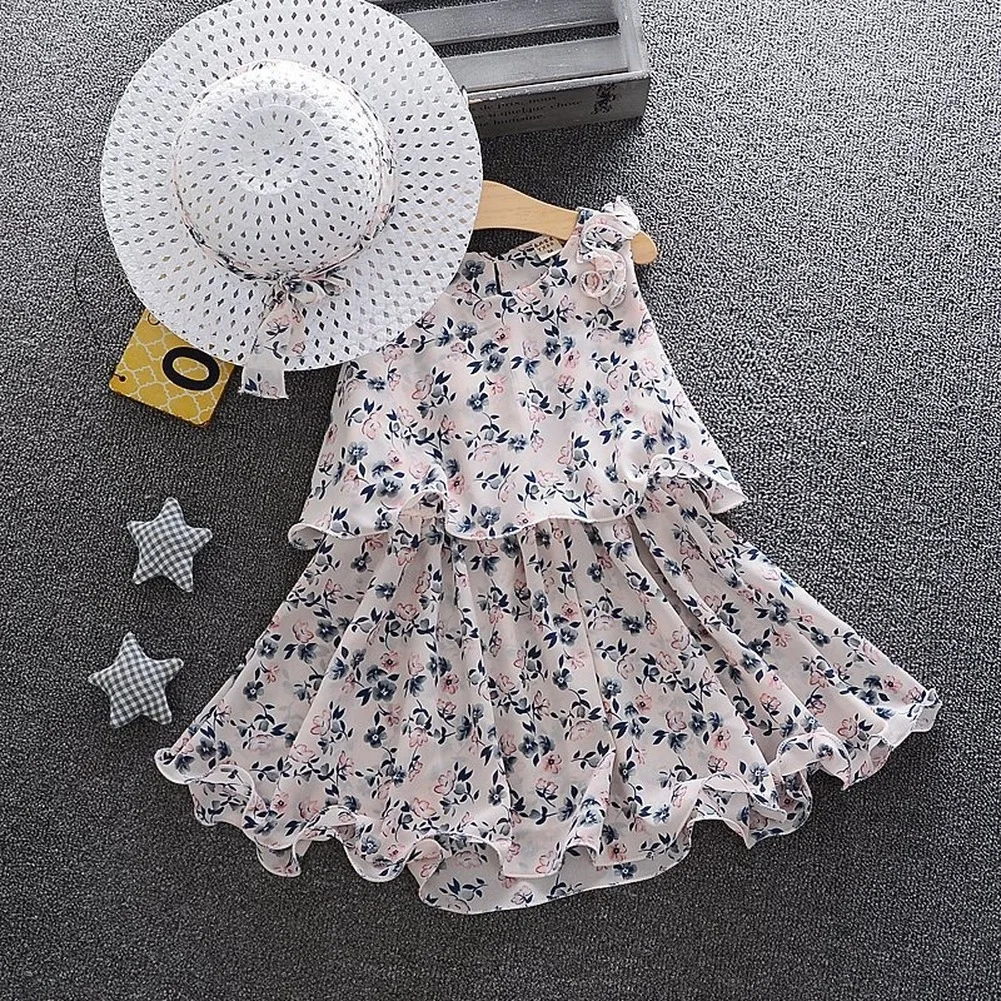 Baby Girl Children's Sleeveless Round Neck Printing Vest Dress + Straw Hat Suit 2021 Summer Toddler Kid Dresses
Baby Girl Children's Sleeveless Round Neck Printing Vest Dress + Straw Hat Suit 2021 Summer Toddler Kid Dresses