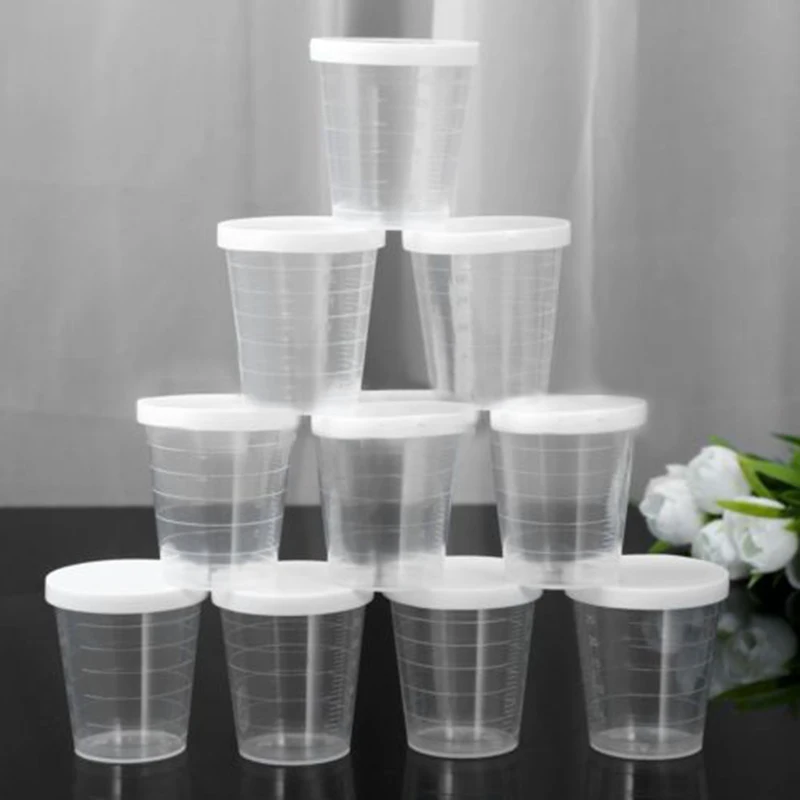 10Pcs 100ml Medicine Measuring Cups With White Lid Cap Clear Container Laboratory Test Sample Bottle Liquid Beaker Measure Tools
10Pcs 100ml Medicine Measuring Cups With White Lid Cap Clear Container Laboratory Test Sample Bottle Liquid Beaker Measure Tools