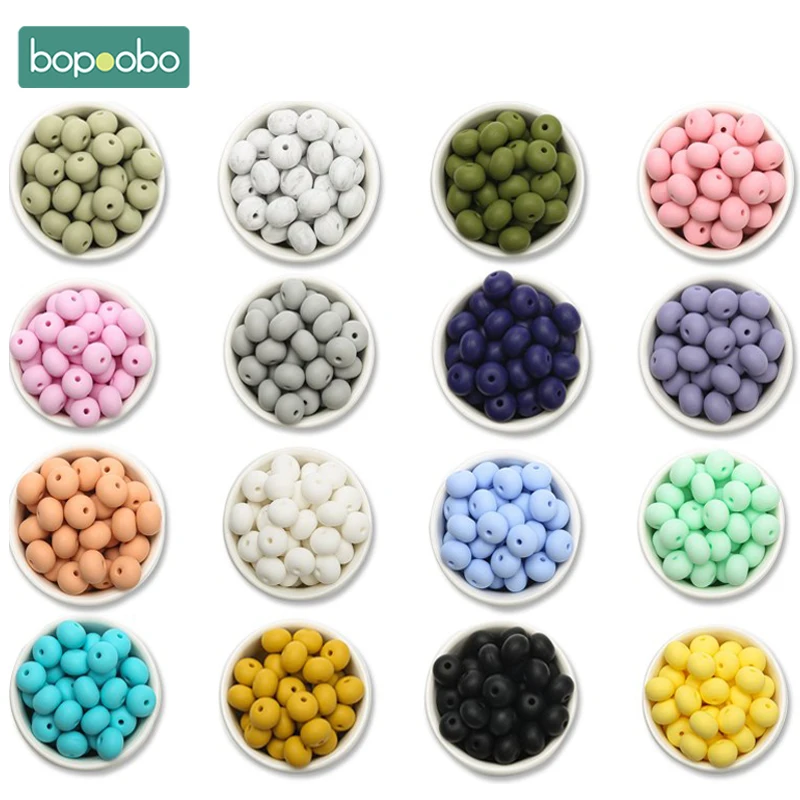 Bopoobo 30PCS Silicone Beads Multicolor Abacus Baby Teether Environmentally BPA Free Teething DIY Handmade Pacifier Chain Beads
Bopoobo 30PCS Silicone Beads Multicolor Abacus Baby Teether Environmentally BPA Free Teething DIY Handmade Pacifier Chain Beads