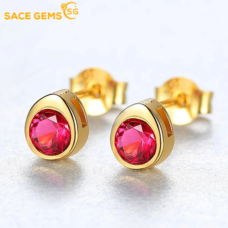 SACE GEMS Fashion Jewelry Earrings for Women 100% 925 Sterling Silver Gemstone Stud Earrings Wedding Party Fine Jewelry Eardrop
SACE GEMS Fashion Jewelry Earrings for Women 100% 925 Sterling Silver Gemstone Stud Earrings Wedding Party Fine Jewelry Eardrop
