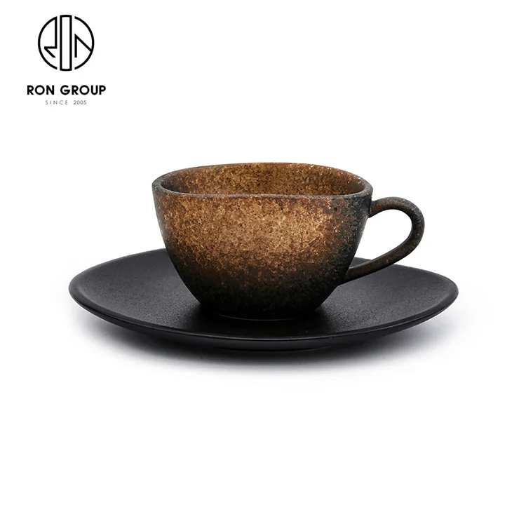 Japanese Retro Tea Cups Porcelain Coffee Cup and Saucer Set Wood Stoneware Handmade Mug Ceramic Office Accessories Kopjes Set C
Japanese Retro Tea Cups Porcelain Coffee Cup and Saucer Set Wood Stoneware Handmade Mug Ceramic Office Accessories Kopjes Set C