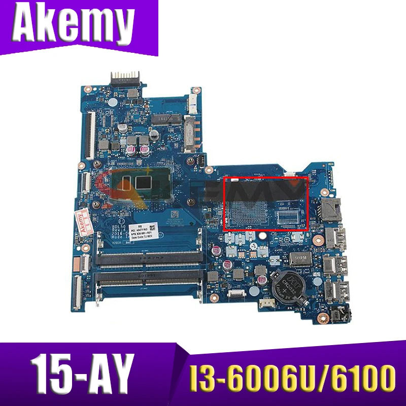 Материнская плата для ноутбука HP 15-AY 115-AY028 854946-601 854946-001 BDL50 LA-D704P с SR2EU I3-6006U/6100 CPU DDR4 100% протестирована
Материнская плата для ноутбука HP 15-AY 115-AY028 854946-601 854946-001 BDL50 LA-D704P с SR2EU I3-6006U/6100 CPU DDR4 100% протестирована