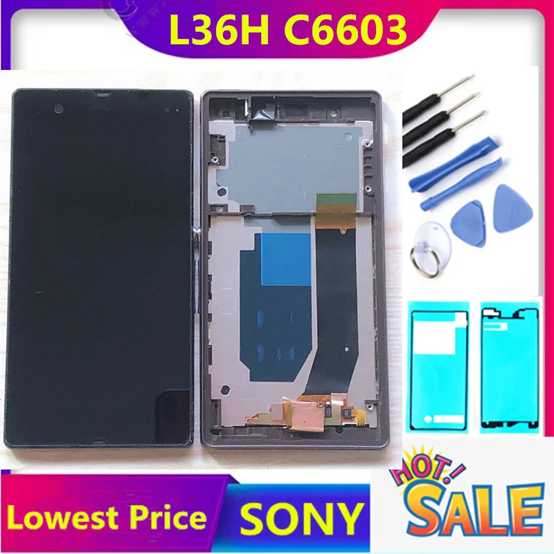 ЖК-дисплей для Sony Xperia Z Screen L36h L36i C6606 C6603 C6602 C6601 C660X ЖК-дисплей дигитайзер сенсорный экран для xperia c6603 LCD
ЖК-дисплей для Sony Xperia Z Screen L36h L36i C6606 C6603 C6602 C6601 C660X ЖК-дисплей дигитайзер сенсорный экран для xperia c6603 LCD