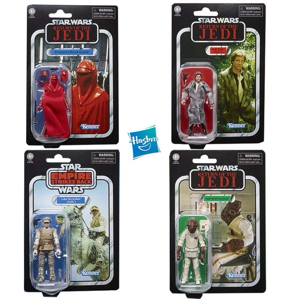 Hasbro Star Wars Emperors Royal Guard Luke Skywalker Han Solo Gial Ackbar ABS Anime Action Figures Kids Birthday Gift 3.75 Inch
Hasbro Star Wars Emperors Royal Guard Luke Skywalker Han Solo Gial Ackbar ABS Anime Action Figures Kids Birthday Gift 3.75 Inch