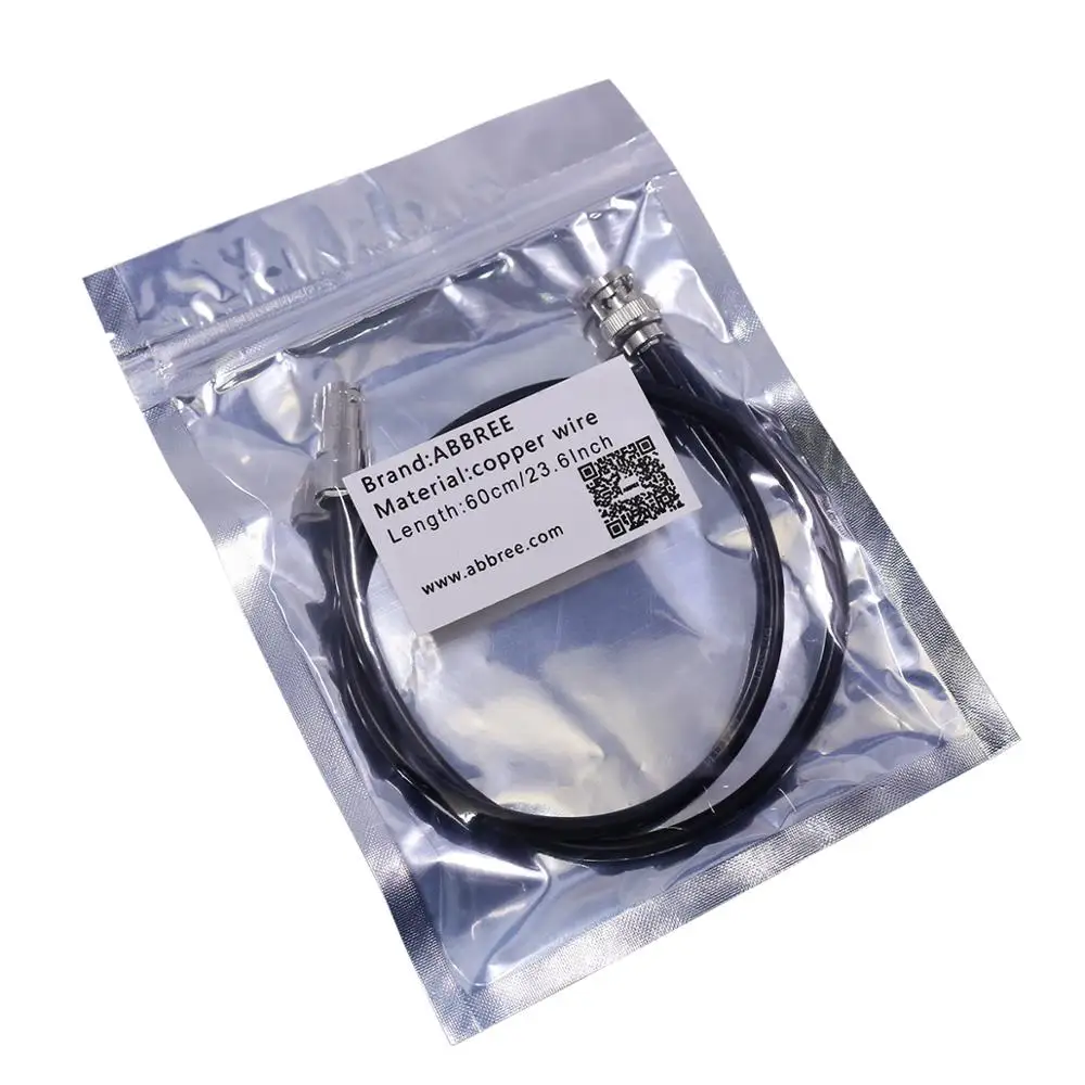 BNC Adapter ABBREE AR-152 AR-148 Tactical Antenna Coaxial Extend Cable for Cobra Midland Uniden Icom IC-V80 IC-V85 Walkie Talkie
BNC Adapter ABBREE AR-152 AR-148 Tactical Antenna Coaxial Extend Cable for Cobra Midland Uniden Icom IC-V80 IC-V85 Walkie Talkie