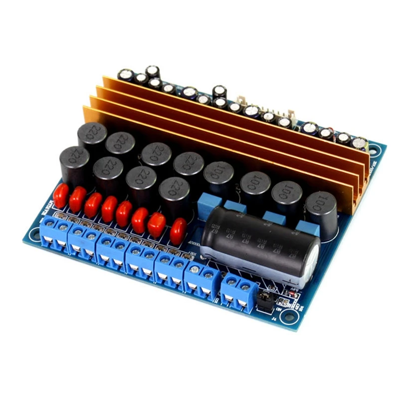 TPA3116 Power Amplifier Audio Board 100Wx2+50Wx4 6 Channel Class D Digital Sound Speaker Amplifier for 5.1 Home Theater
TPA3116 Power Amplifier Audio Board 100Wx2+50Wx4 6 Channel Class D Digital Sound Speaker Amplifier for 5.1 Home Theater