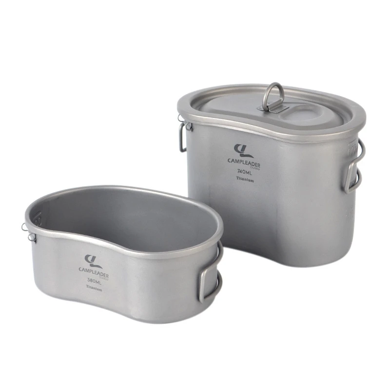 1.1L Pure Titanium Lunch Box Set Ultralight Outdoor Water Cup Hanging Pot Tableware Portable Camping Trekking Marching Dinnerset
1.1L Pure Titanium Lunch Box Set Ultralight Outdoor Water Cup Hanging Pot Tableware Portable Camping Trekking Marching Dinnerset