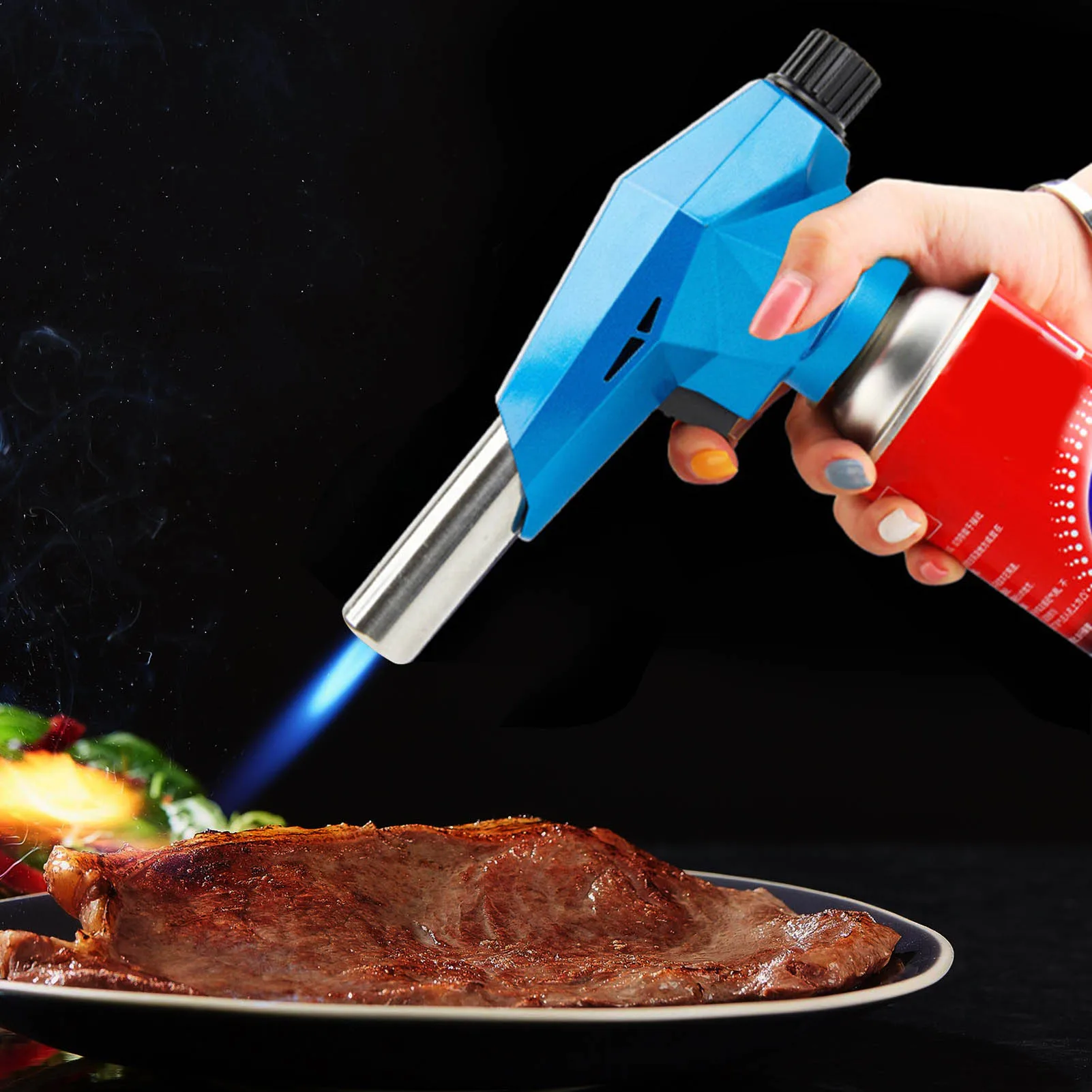 1pc Lighter Torch Refillable Adjustable Flame Lighter Chef Cooking Torch Outdoor BBQ Ignition Picnic Tool Dropshipping
1pc Lighter Torch Refillable Adjustable Flame Lighter Chef Cooking Torch Outdoor BBQ Ignition Picnic Tool Dropshipping