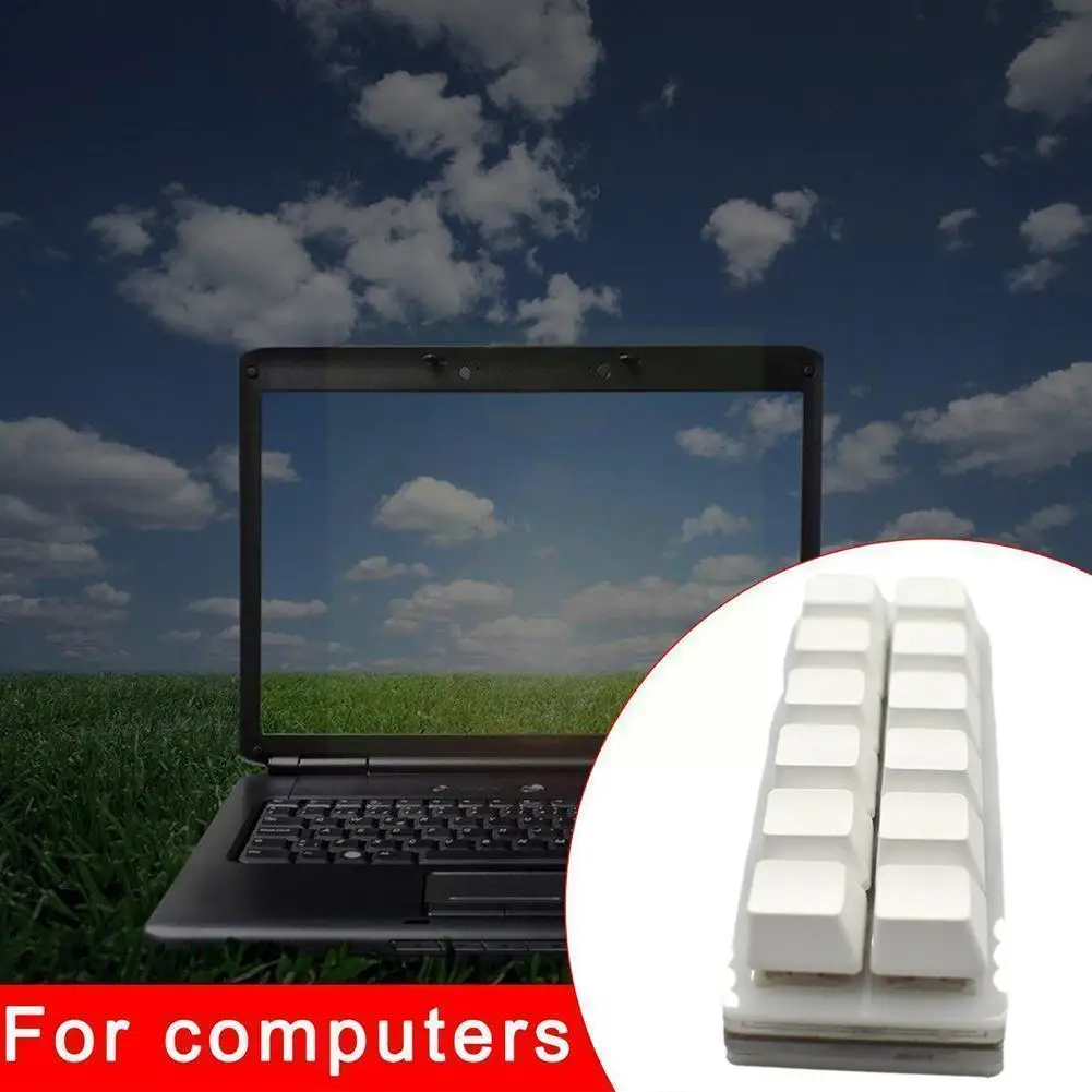 New 12- Pad Mini Board Mechanical Diy Shortcut Pad Customized Silver Caps Axis Game Custom Programmable B U7t7
New 12- Pad Mini Board Mechanical Diy Shortcut Pad Customized Silver Caps Axis Game Custom Programmable B U7t7