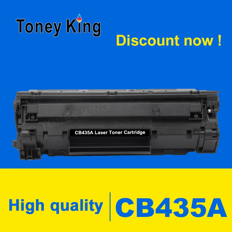 

Toney King Compatible Toner Cartridge CB435A 35A 435 435a for hp435a for HP Laserjet P1002 P1003 P1004 P1005 P1006 printers