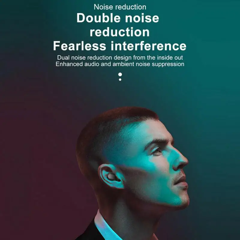 Bluetooth earphone sport headset TWS5.0 wireless Bluetooth headset in-ear mini headset
Bluetooth earphone sport headset TWS5.0 wireless Bluetooth headset in-ear mini headset