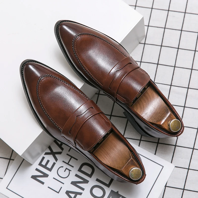 Zapatos De Cuero Hombre Summer Leather Shoes Casual Men For Dress Business Pointed Italian Fashion Lether Male Formal Mens
Zapatos De Cuero Hombre Summer Leather Shoes Casual Men For Dress Business Pointed Italian Fashion Lether Male Formal Mens