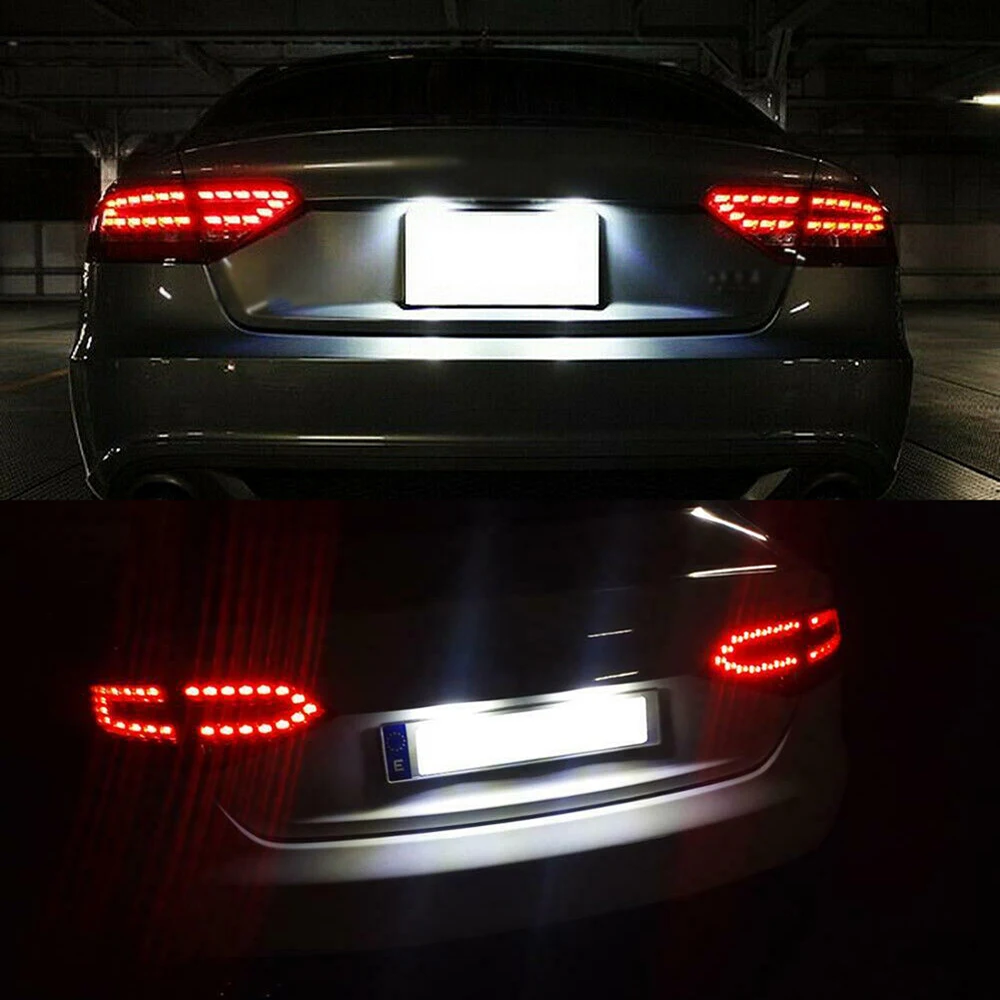 2 Pcs For Audi A1 A3 A4 S4 A5 S5 A6 A7 Q3 Q5 TT 8J RS5 Canbus White Car LED License Number Plate Light Lamp Assembly Auto Luces
2 Pcs For Audi A1 A3 A4 S4 A5 S5 A6 A7 Q3 Q5 TT 8J RS5 Canbus White Car LED License Number Plate Light Lamp Assembly Auto Luces