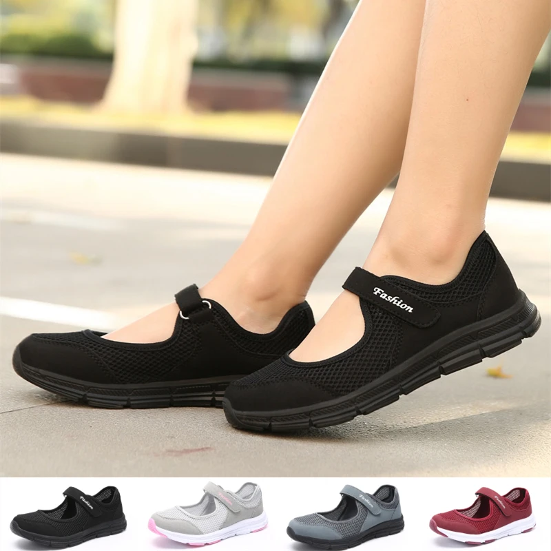 Women's Sneakers Women Walking Shoes Flat Outdoor Comfortable Breathable Casual Mom Boat Shoes Female Soft Sole Lightweight 
Women's Sneakers Women Walking Shoes Flat Outdoor Comfortable Breathable Casual Mom Boat Shoes Female Soft Sole Lightweight