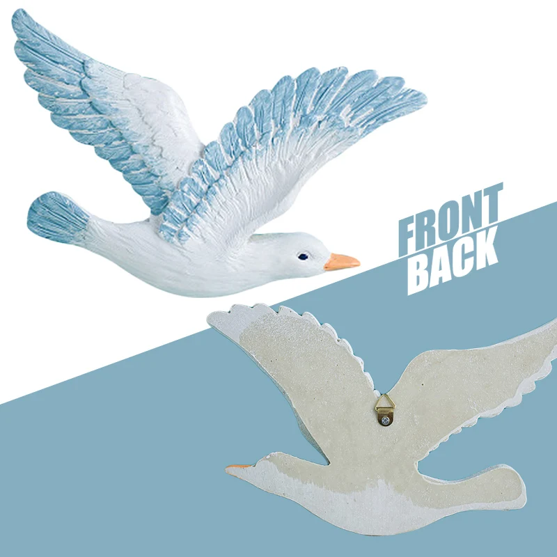 3pcs Mediterranean Style Seagulls Creative Seagull Marine Craft Ornament Home Living Room Porch TV Background Wall Decoration
3pcs Mediterranean Style Seagulls Creative Seagull Marine Craft Ornament Home Living Room Porch TV Background Wall Decoration
