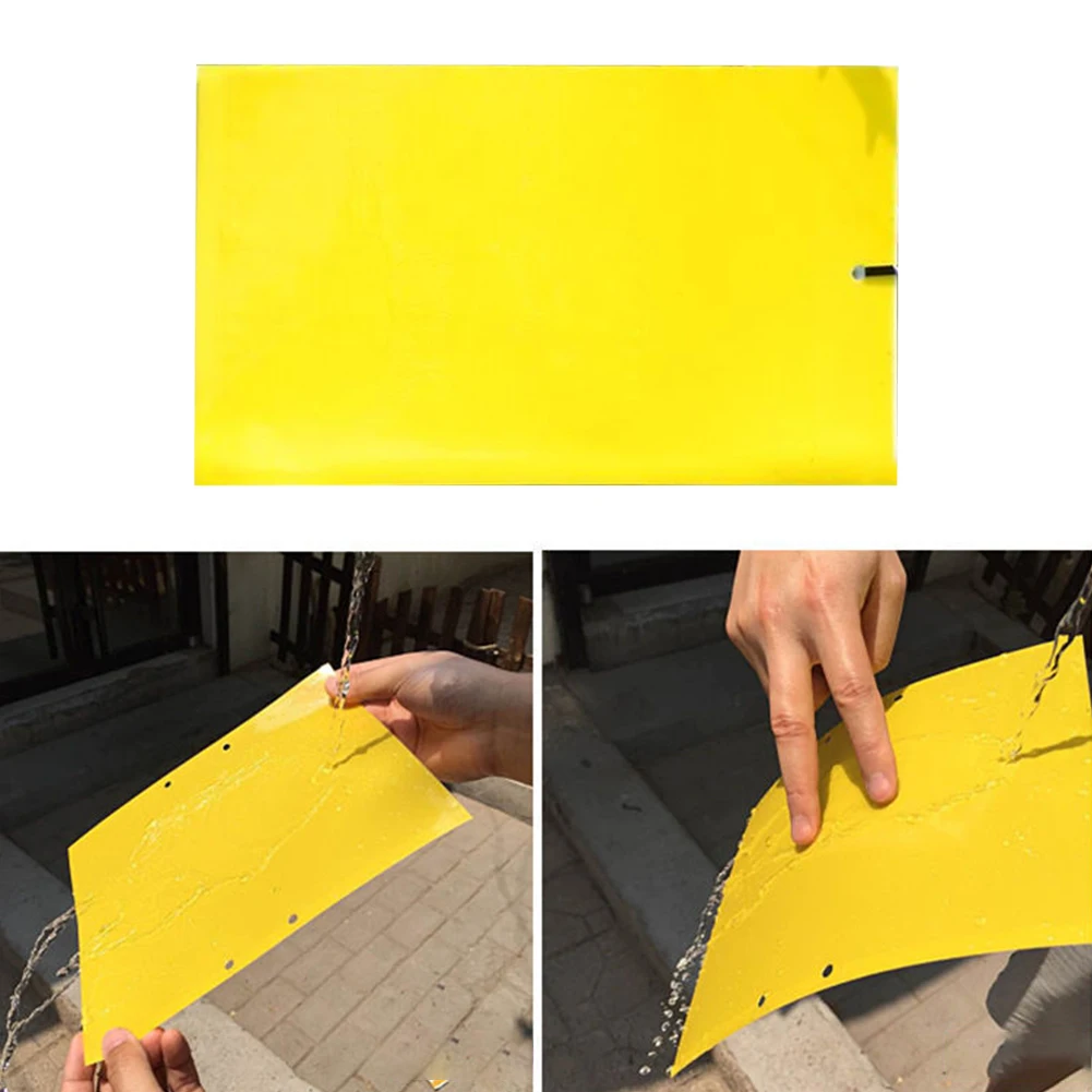 10pcs Double-sided Adhesive Flies Insect Stick Board Practical Multi-functional Durable Pest Control Glue Sticker
10pcs Double-sided Adhesive Flies Insect Stick Board Practical Multi-functional Durable Pest Control Glue Sticker