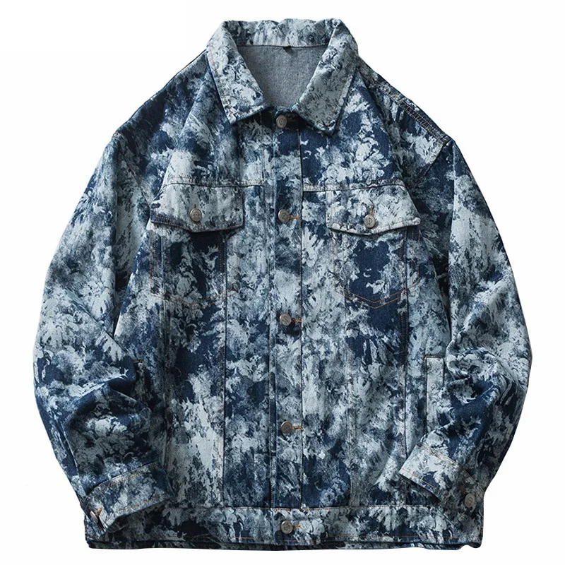Tie Button Denim Jackets Hip Hop Vintage Men Dye Autumn Jean Jacket 2021 Harajuku Streetwear Casual Cotton Outwear Coats Clothes
Tie Button Denim Jackets Hip Hop Vintage Men Dye Autumn Jean Jacket 2021 Harajuku Streetwear Casual Cotton Outwear Coats Clothes