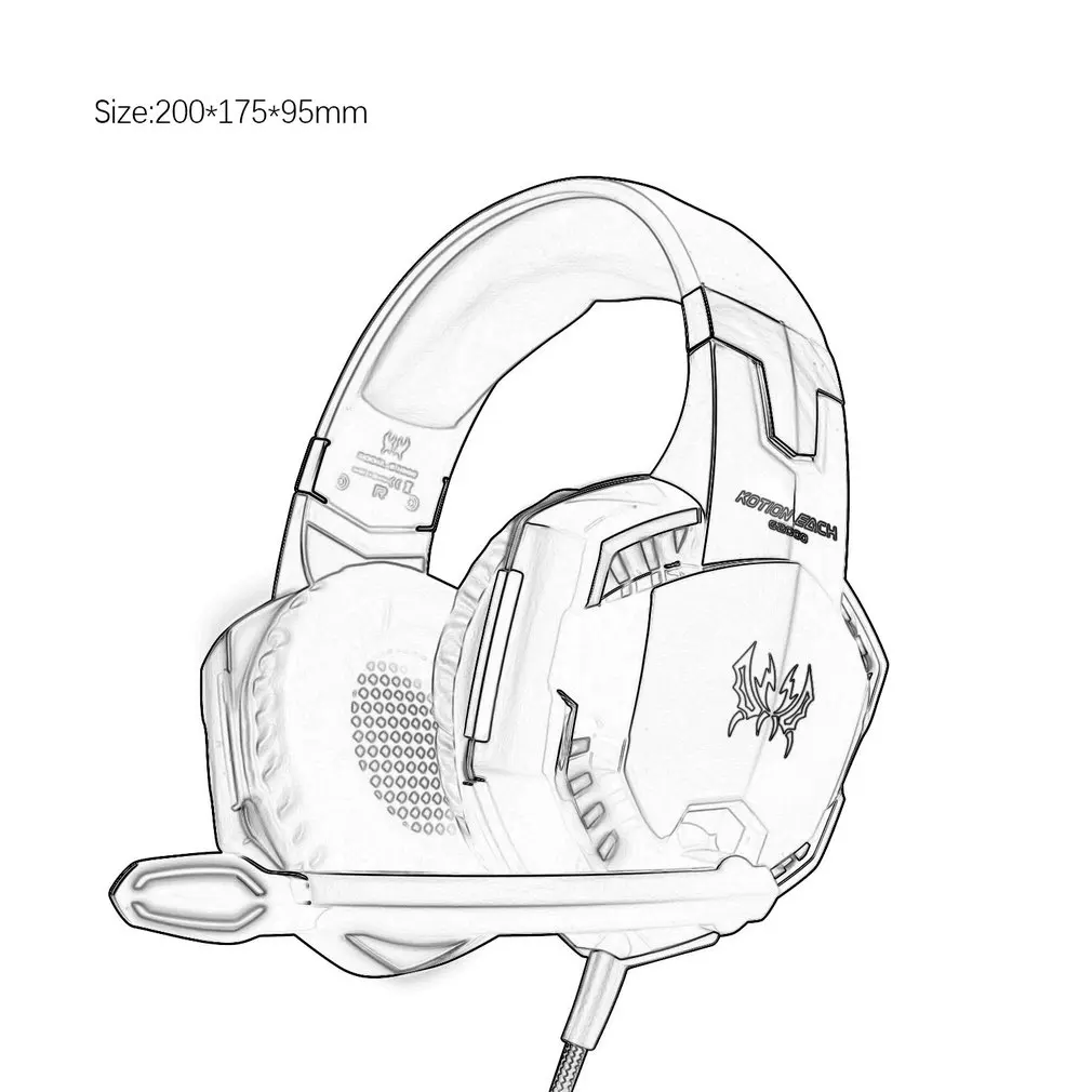 EACH Stereo Gaming Headset for Xbox One PS4 PC, Surround Sound Over-Ear Headphones with Noise Cancelling Mic LED Lights
EACH Stereo Gaming Headset for Xbox One PS4 PC, Surround Sound Over-Ear Headphones with Noise Cancelling Mic LED Lights