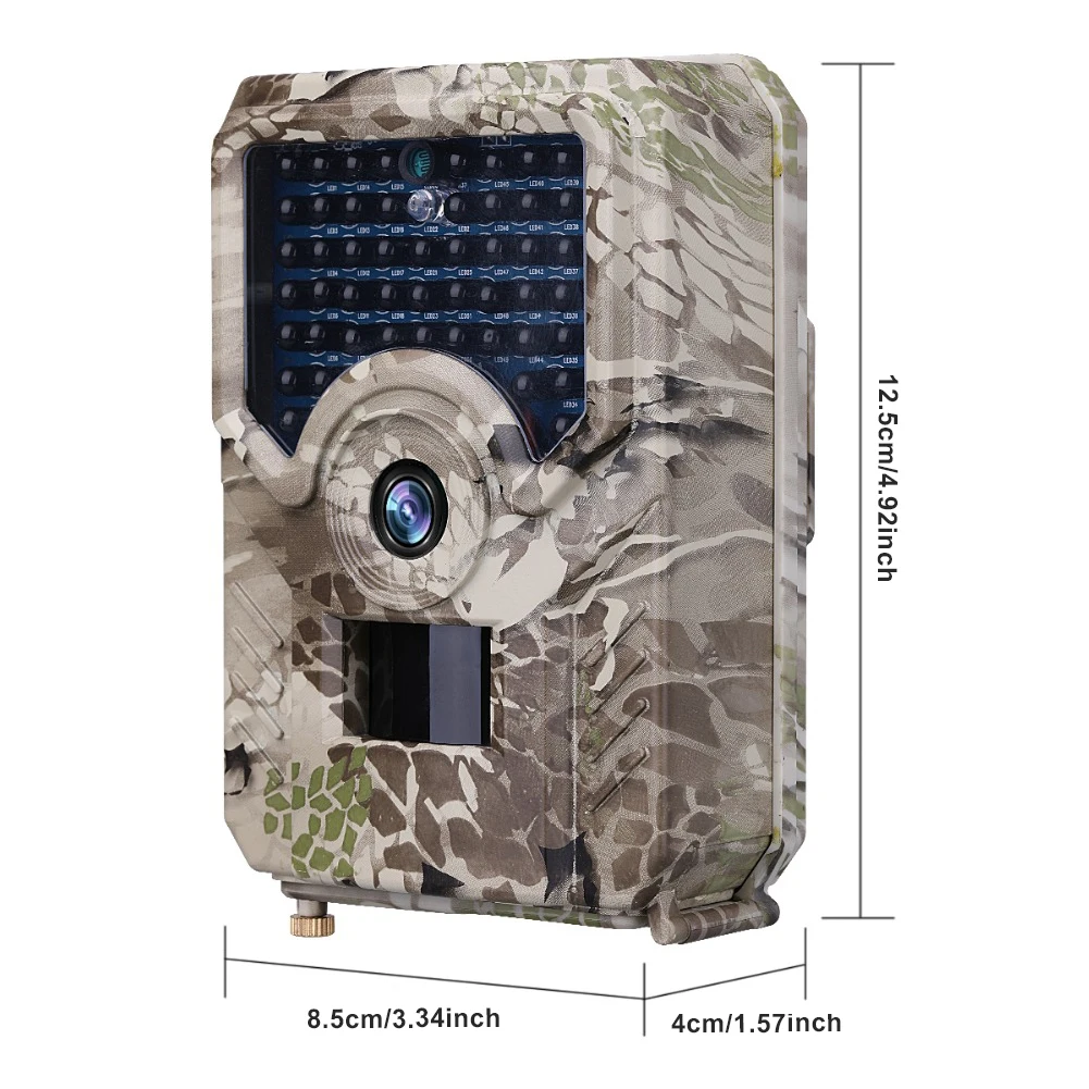 Hot PR200 Trail Camera 12mp 49 Pieces 940nm Ir Led Hunting Camera Ip56 Waterproof Wildlife Camera Night Vision Photo Trap Scouts
Hot PR200 Trail Camera 12mp 49 Pieces 940nm Ir Led Hunting Camera Ip56 Waterproof Wildlife Camera Night Vision Photo Trap Scouts