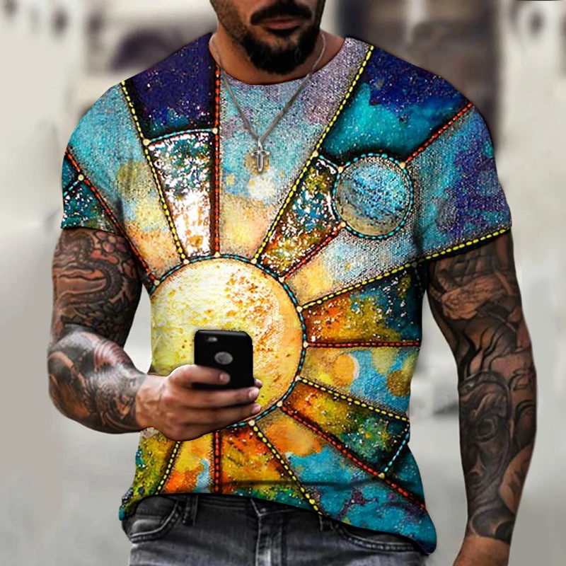 Men's Fashion Clothing Art Oil Painting 3D Print T-shirt Breathable Short Sleeve Casual Fashion Contrast 2021 New
Men's Fashion Clothing Art Oil Painting 3D Print T-shirt Breathable Short Sleeve Casual Fashion Contrast 2021 New