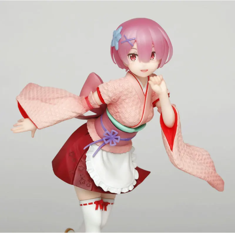Original Ram Anime Figures Model Re: Life in a Different World from Zero Action Toy Figure Kimono Maid Outfit 64100 Statue 23cm
Original Ram Anime Figures Model Re: Life in a Different World from Zero Action Toy Figure Kimono Maid Outfit 64100 Statue 23cm