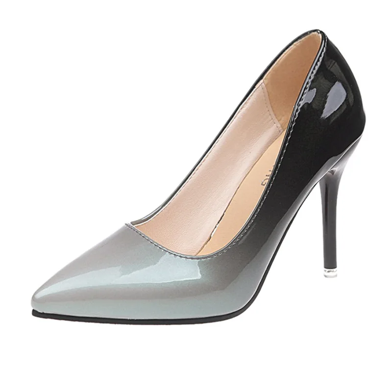 Plus Size 34-43 Hot Women Shoes Pointed Toe Pumps Patent Leather Dress High Heels Boat Wedding Zapatos Mujer Blue Wine Red
Plus Size 34-43 Hot Women Shoes Pointed Toe Pumps Patent Leather Dress High Heels Boat Wedding Zapatos Mujer Blue Wine Red