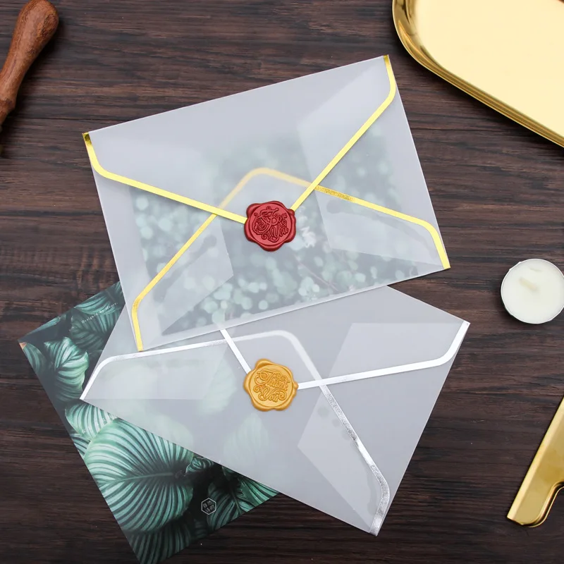 1pcs Gold Silver Rose Cellophane Transparent Envelope Love Letter Sulfate Foil Western Style Envelope Letter Gift Wedding Invita
1pcs Gold Silver Rose Cellophane Transparent Envelope Love Letter Sulfate Foil Western Style Envelope Letter Gift Wedding Invita